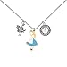 UJIMS Anime Cartoon Necklace Wonderland Movies Inspired Gifts Cartoon Fans Jewelry for Best Friend Rabbit Lover Merch (Ace Necklace)