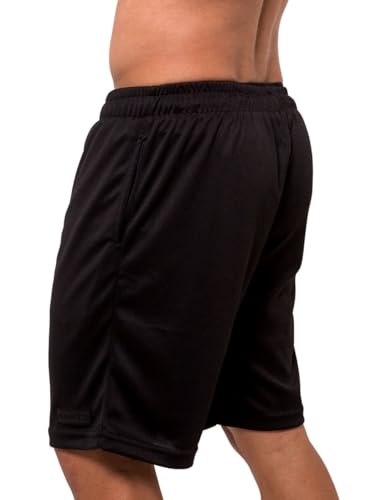 Bermuda Masculina Academia Treino Corrida Dry Fit Mesh Surty (BR, Alfa, GG, Regular, Regular, Preto)