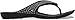 Crocs Women's Kadee II Flip Flops, Diamante Black, 7 M