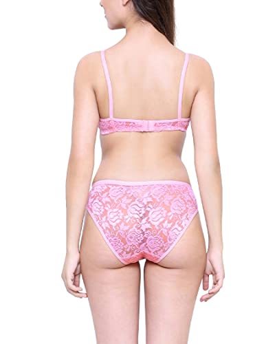 Image of Women's Net Bra Panty Set