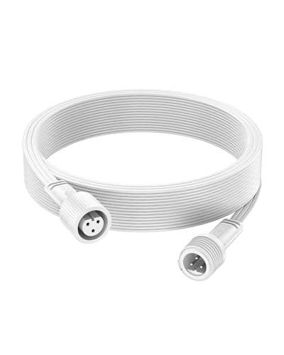 Câble d'extension Govee 4,8m pour lumière extérieure connectée 3 broches blanc VHBW