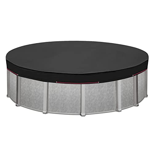 VANSHEIM 15ft Swimming Pool Covers for Above Ground Pools Pool Covers for Inground Pools Cover Protector Hot Tub Protector Cover Lazy SPA Hot Tub Covers for Winter Pool Cover Ø15ft