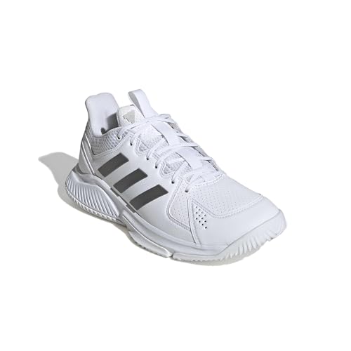 adidas Damen Court Flight Shoes, FTWR White/Grey, 39 1/3 EU – Ansicht 3