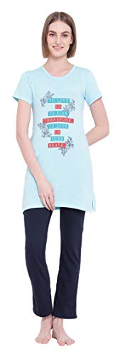 Image of In Love Women's Plus Size Cotton Printed T-Shirt with Pocket - Combo Pack of 2
