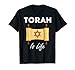 Torah Is Life - Regalo divertido de Israelita hebreo judío Camiseta