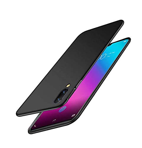 Image of Mobile Back Cover Case for Vivo Nex S (Silicone Case|CameraProtection|Black SC1510)