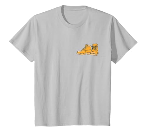 Timbalands, Dusty Merch T-Shirt, Youth, Silver Grey, 2T