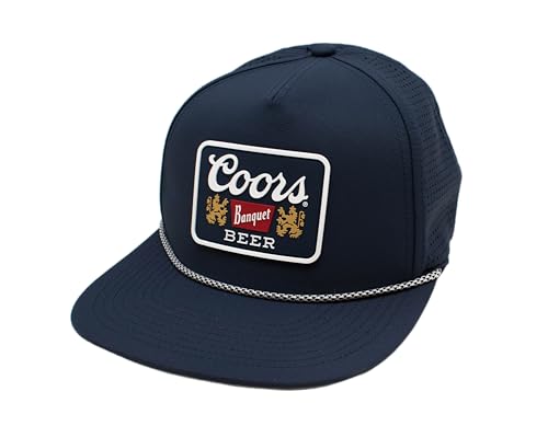 Image of AMERICAN NEEDLE Coors Banquet Beer Patch Unisex Adjustable Snapback Baseball Hat