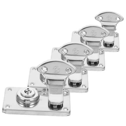 HOLIDYOYO Vintage Suitcase Locks Box Toggle Latches Latches for Boxes Suitcase Lock Hasps Travel Safe Portable
