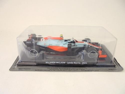 Modelo a escala 1:24 compatible McLaren MCL35M 2021 miniatura 6