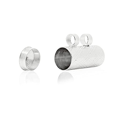 Image of AGC Openable Locket, Evil Protection Tabiz for Men, Women and Kids Yantra Shabar Tabiz Pendant /Locket Necklace (Color-Silver) (Pack Of 1)