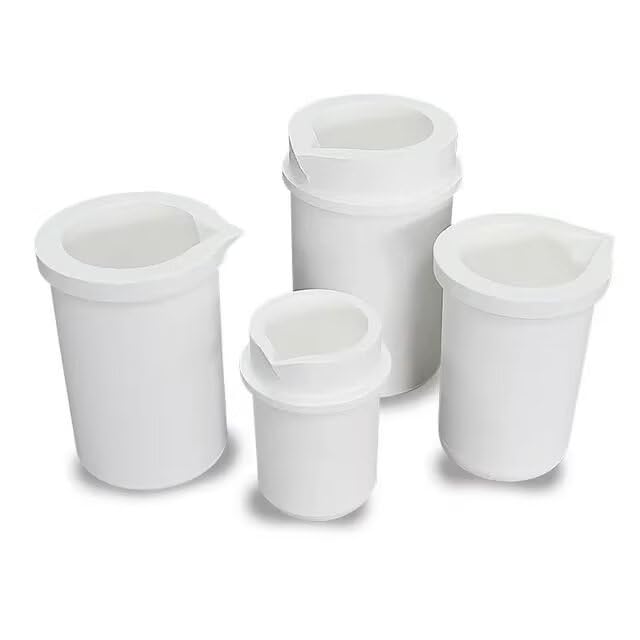 Crogiolo in ceramica resistente alle alte temperature ad alta purezza da 2 kg per fusione ad alta temperatura fino a 1800 ℃