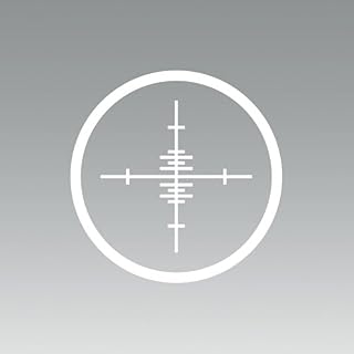 (2X) Crosshairs - Sticker - Decal - Die Cut - Self Adhesive