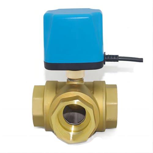 Vanne motorisée 3 voies évite surchauffe circuit eau chaude 220V