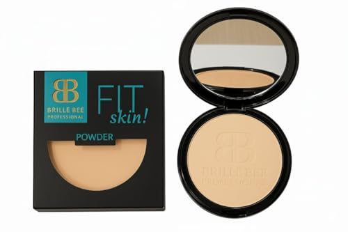Image of Fit Me 2-in-1 Natural Beige Matte Compact Powder, 12 Hour Oil Control, Sun Protection for Oily Skin, 20g (Ivory)