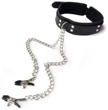 Pet Play Leather Collar and Bandage, The Perfect Set for Your Honeymoon - Image 4