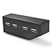 TNP Xbox One USB Hub Adapter (Black) - High Speed 4 Ports USB Hub Extension Expansion Charger Connector Splitter for Xbox One Game Console Accessories [Xbox One]