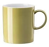 Porzellan Sunny Day Avocado Green Becher mit Henkel