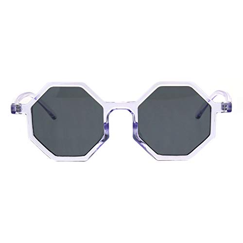 Image of SA106 Pimp Octagon Squared Hippie Plastic Sunglasses