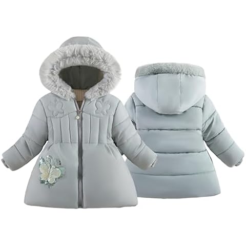 FEOYA Hooded Winter Coat for Girls Cover