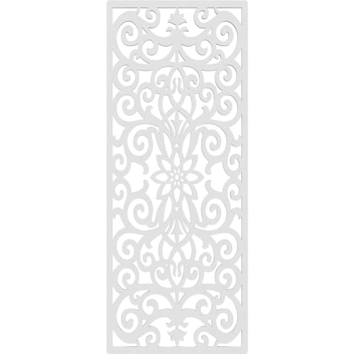 Image of 11 3 /8 inchW x 29 3 /8 inchH x 3 /8 inchT Buel Decorative Fretwork Wall Panels in Architectural Grade PVC