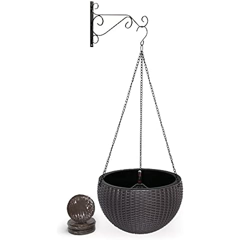 YEHIKO Set Maceta Colgante Autorriego 26cm Cover