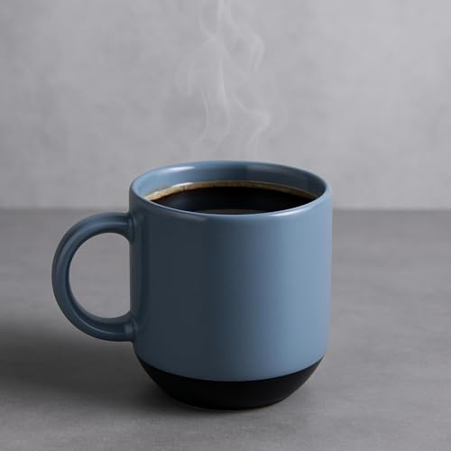 Image of Clay Craft Modern Matte Coffee Mug Set of 2, 300 ml | Fine Ceramic Tea, Coffee & Milk Mugs | Elegant & Durable Drinkware | Microwave & Dishwasher Safe | Minimalist Home, Office & Gift Collection