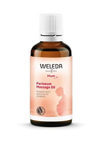 Weleda Perineum Massage Oil Pregnancy Cream for Perineal Massage Perineum Oil Helps Prevent Tearing During Childbirth Pre Birth Essentials & Natural Pregnancy Skincare by Weleda Skin Care - 50ml