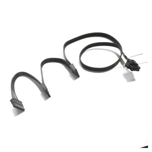 Cable de alimentación 8Pin a 3 puertos SATA para placa madre