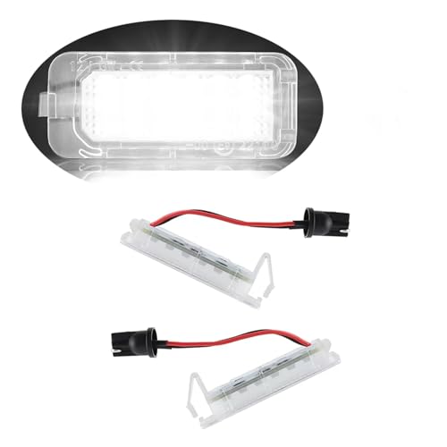 Luces LED de matrícula para Jaguar XF para solucionar fallos de luz 2