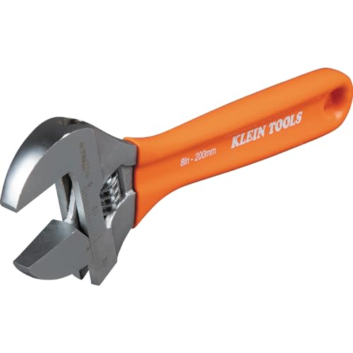 Klein Tools D5074 Adjustable Wrench Set, Extra Capacity, 6-Inch, 8-Inch, 10-Inch, 12-Inch, Forged Alloy Steel, Metric and SAE, 4-Piece by KLEIN TOOLS - Image 9