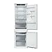 Haier Series 2 Integrated Fridge Freezer, E Rated, Total No Frost, hOn App Connectivity, Air Surround, 251L Total Capacity, White, 54x55x177 cm - HBQW5518EK-UK