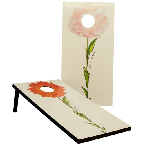 Cynthia Rowley Bloom Cornhole Boards (PNKORG, OS)