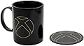 Paladone Xbox Mug and Metal Coaster, Small, Multicolor