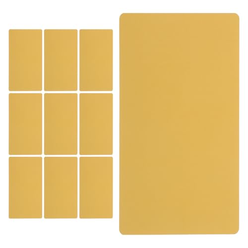 Tarjetas de visita de aleación doradas ultrafinas para networking y eventos corporativos