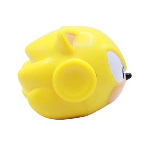 Sonic The Hedgehog Fidget Spinner – Super Sonic (Official Collectible Stress Toy & ADHD Focus Spinner) Sonic, Knuckles, Tails, Super Sonic