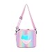Richolyn Borsa Termica per Bambini Portatile Borsa Termica Pranzo al Sacco Borsa Frigo Piccola Bambini Colori Dell'arcobaleno Borsa Termica Porta Pranzo Piccola Bambino con Tracolla E Tasca con Zip