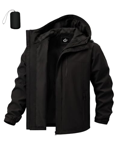 Veste imperméable homme heekpek pliable et légère, poncho de pluie réglable