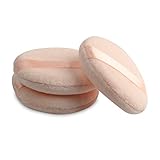 Adecco LLC 3pcs Cosmetic Powder Puff Cleaning Soft Sponge Foundation Tool for Face Makeup