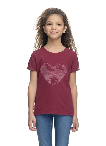 T-shirt bio pour fille Ragwear EIKA aux finitions soignées et durables