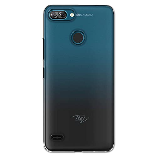 Image of COVERBLACK Rubber Silicone Back Cover for Itel A46 (2 GB RAM) - Transparent