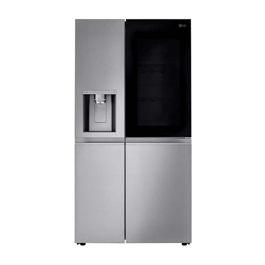 27 cu. ft. Side by Side Smart Refrigerator w/InstaView and Craft Ice in PrintProof Stainless Steel