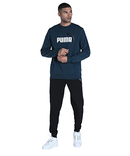 Image of Puma Men Cotton, Crew Neck Sweatshirt
