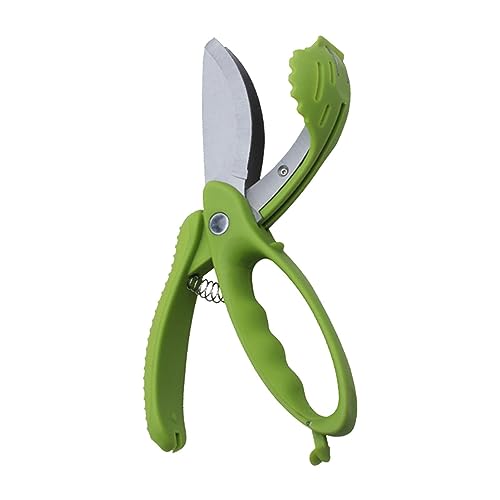 Cortador de verduras Picadora de Sala| Picadora de mano de acero inoxidable de 22,9 cm con asas cómodas, apto para lavavajillas