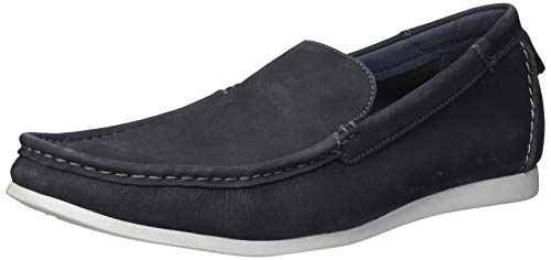 Hush Puppies Men's Fashion Casual Loafer, Frost Gray Nubuck,12 W US