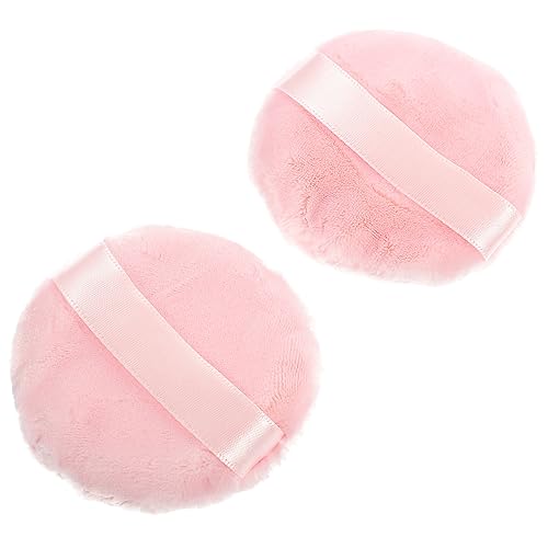 CRILSTYLEO 2 Esponjas De Maquillaje Para Polvos Sueltos, Esponjas De Maquillaje Para Rostro, Aplicador De Maquillaje, Esponja De Maquillaje, Esponja De Maquillaje, Esponja Facial Para