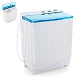 machine à laver semi automatique avis ★FONCTIONNEMENT INDÉPENDANT★ Les 2 cuves fonctionnent indépendamment l'un de l'autre, garantissant un lavage propre et hygiénique. Entraîné par de puissants moteurs doubles, ce mini lave-linge fournit des performances efficaces.