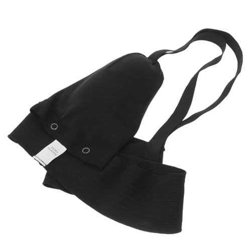 BESPORTBLE Boxing Groin Protector Professional Elastic Waist Crotch Guard Men's Wear-resistant Portable for Sports