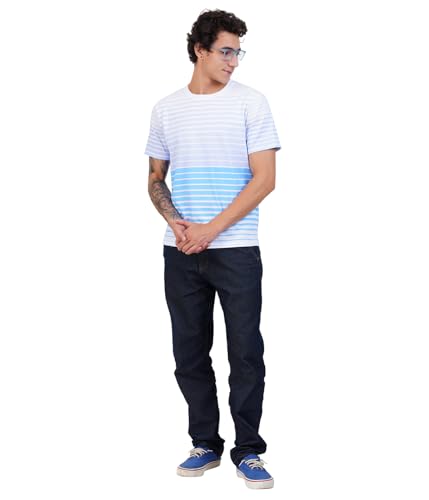 Image of Men's Super Combed Cotton Round Neck Half Sleeve T-Shirt | Soft Breathable Cotton Fabric | Stylish Comfortable Wearfor Men | Quality Regular Fit