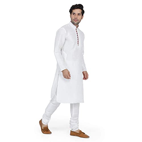 Image of Royal Kurta Men's Cotton Silk Kurta Pyjama Set